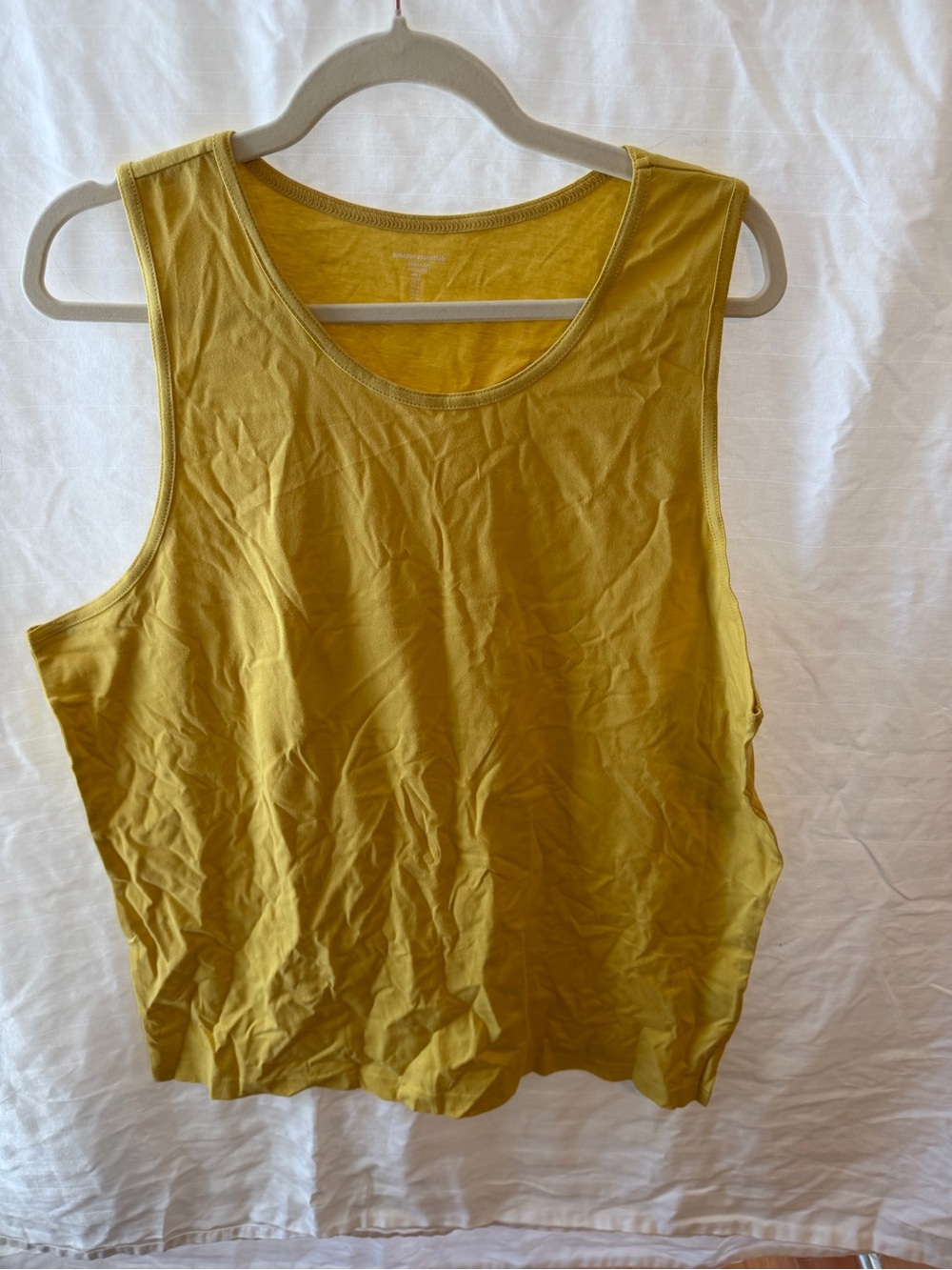Amazon Essentials Men’s Tank Top - Mustard Yellow